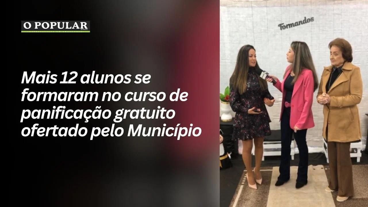 Mais 12 alunos se formaram no curso de panificação gratuito ofertado pelo Município