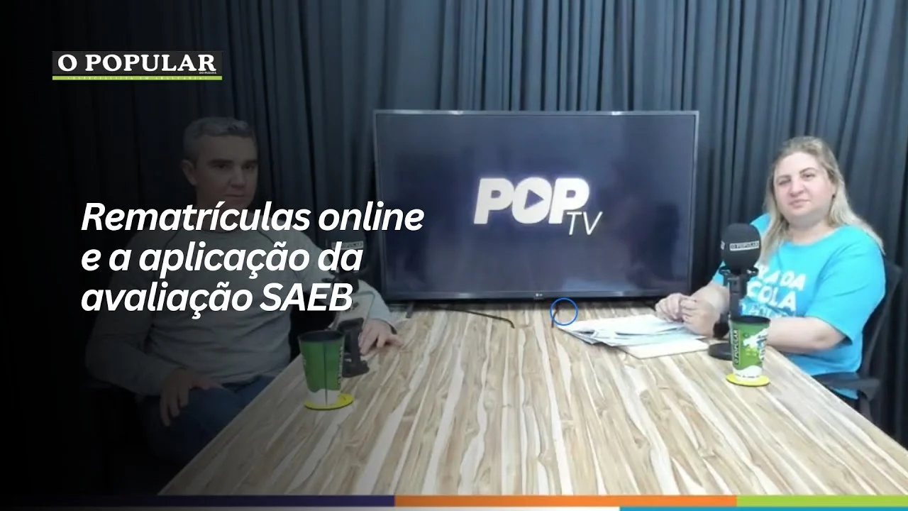 Rematrículas online e a aplicação da avaliação SAEB