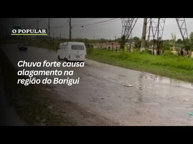 Chuva forte causa alagamento na região do Barigui