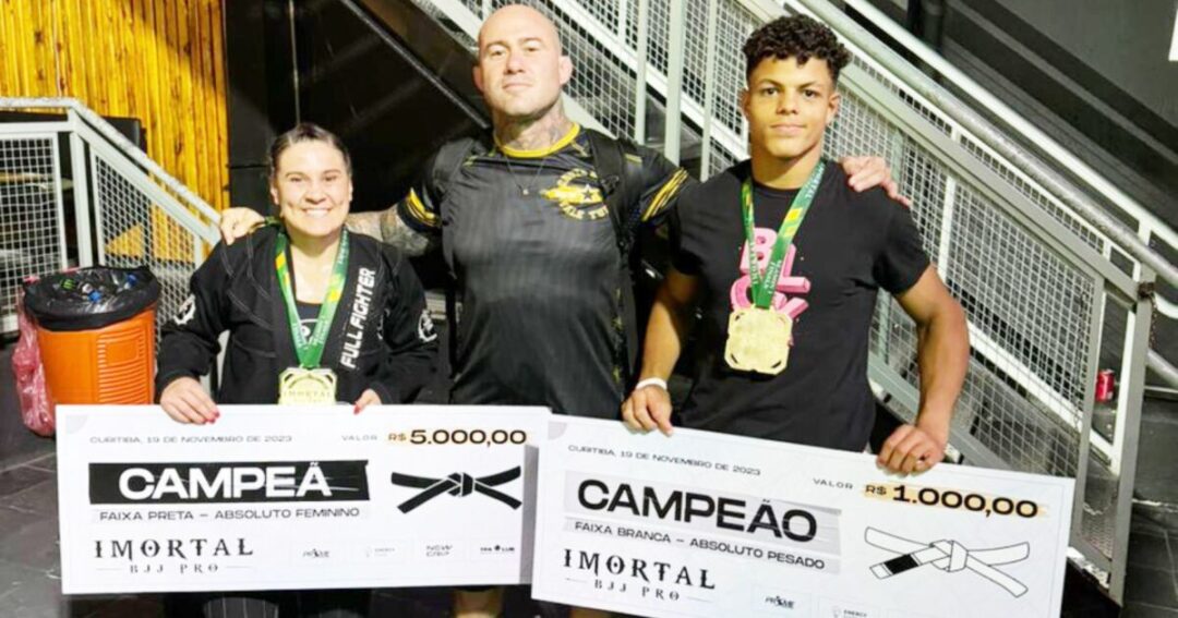 Nicolas Santos derrota parceiro de treinos e conquista título de campeão no Imortal FC