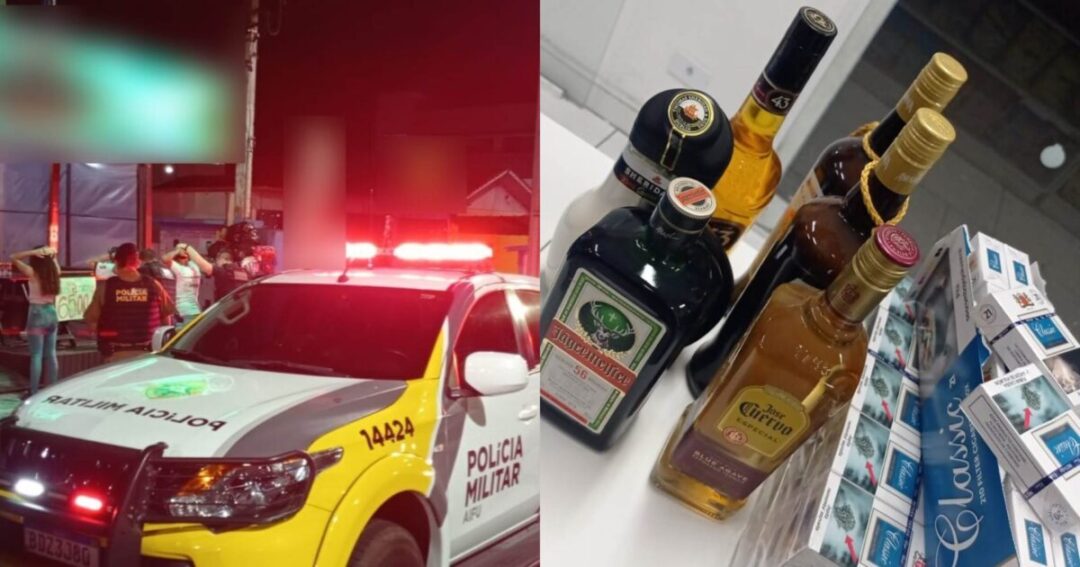Operação da PM e demais órgãos apreende produtos ilegais em bares e distribuidores de bebidas