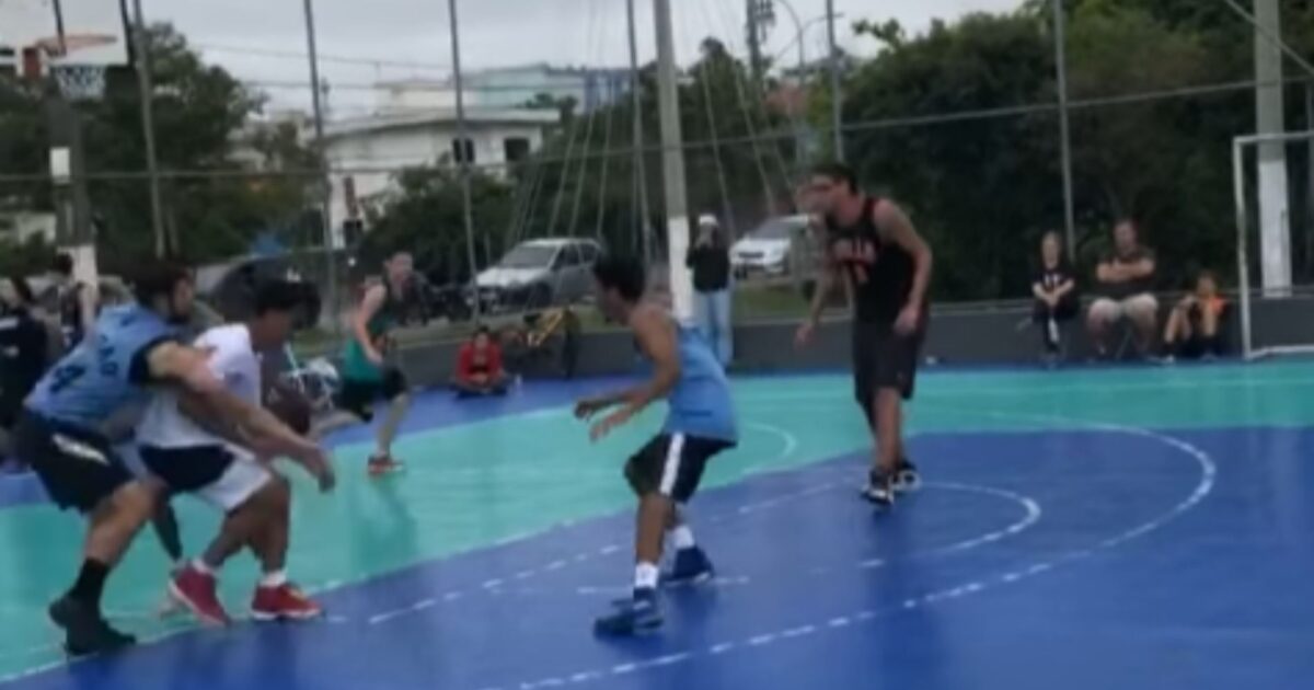 Quadra do Tayrá é palco de torneio de basquete neste domingo (26)