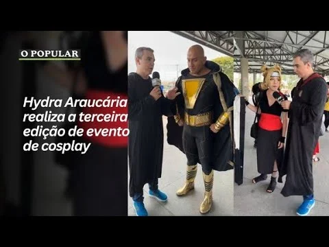 Hydra Araucária realiza a terceira edição de evento de cosplay
