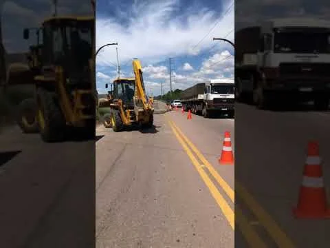 Trecho da PR-421 está interditado para a realização de obras de recapeamento