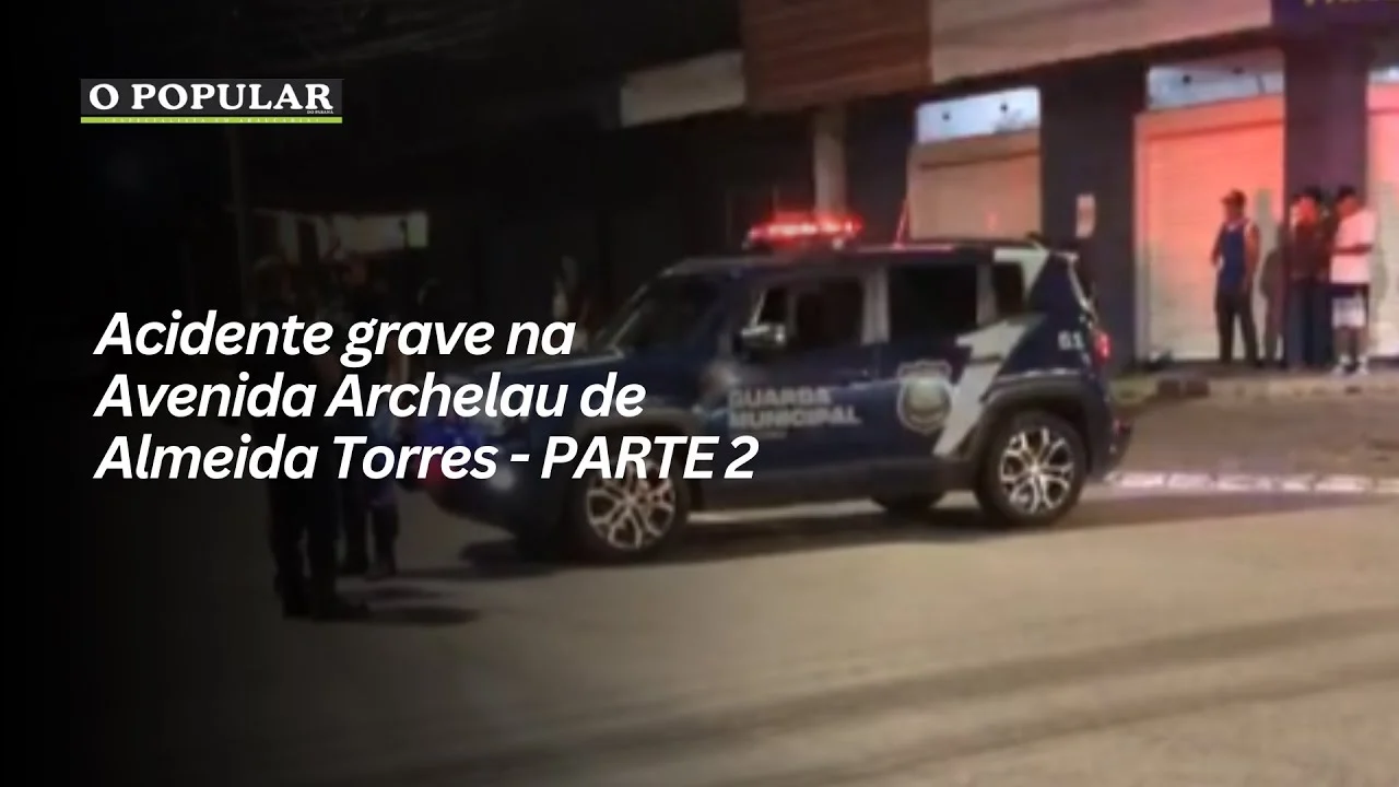 Acidente grave na Avenida Archelau de Almeida Torres - PARTE 2