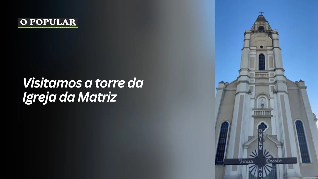 Visitamos a torre da Igreja da Matriz