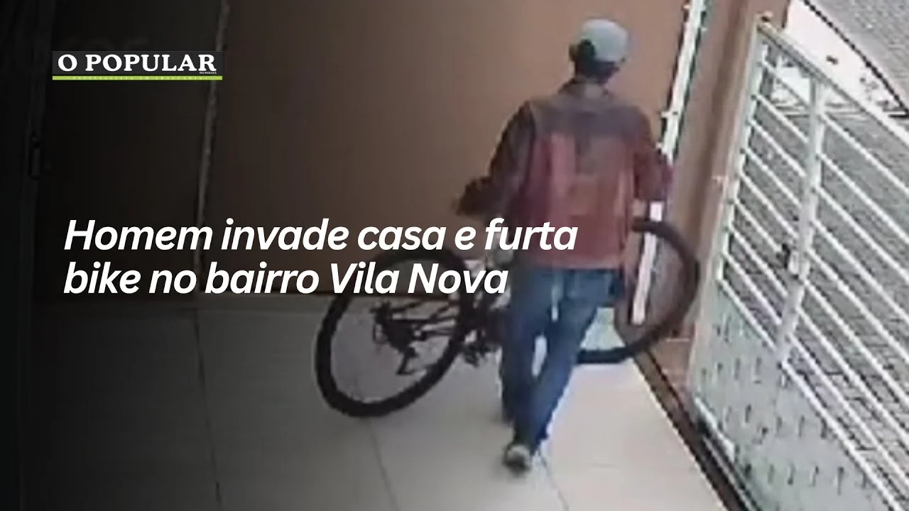 Homem invade casa e furta bike no bairro Vila Nova