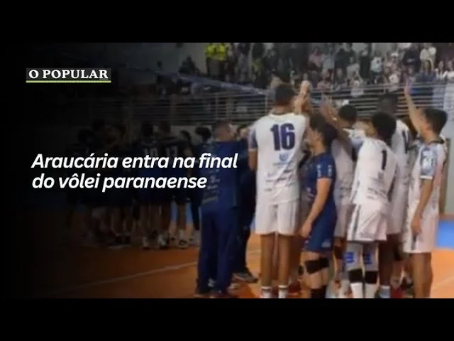 Araucária entra na final de vôlei paranaense