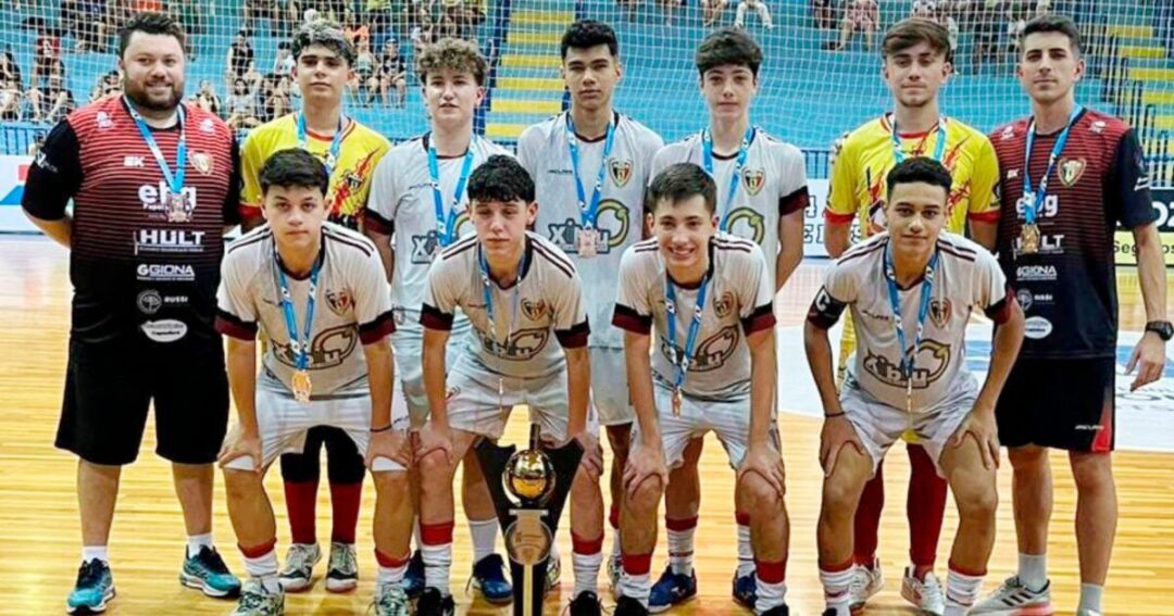 AFFA DIAMANTE faz história e termina o Paranaense de Futsal Sub 15 em 3º lugar