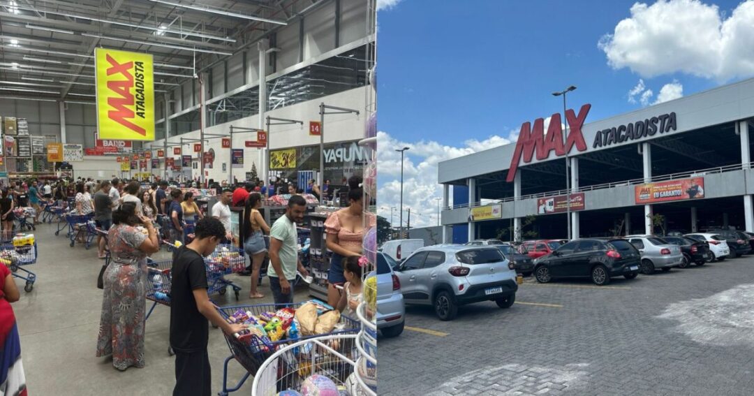 Clientes do Max Atacadista Araucária reclamam do calor excessivo dentro da loja
