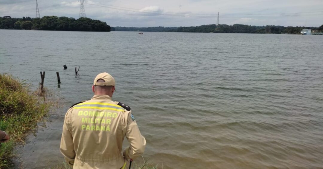 Homem que morreu afogado na Represa do Passaúna tem seu corpo encontrado na tarde deste domingo