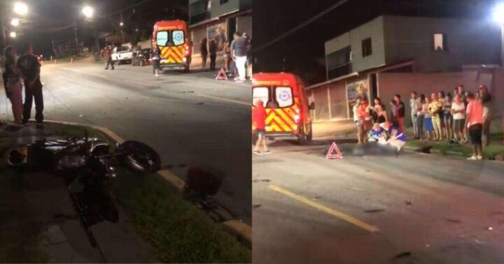 Motorista que atropelou motociclista na Cerejeiras disse que não viu ele caído na via