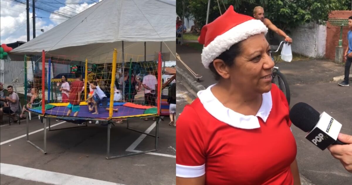 Projeto Pelé Vive promove tarde recreativa para as crianças