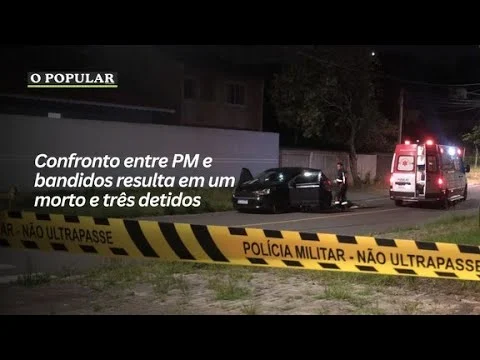 Confronto entre PM e bandidos resulta em um morto e três detidos