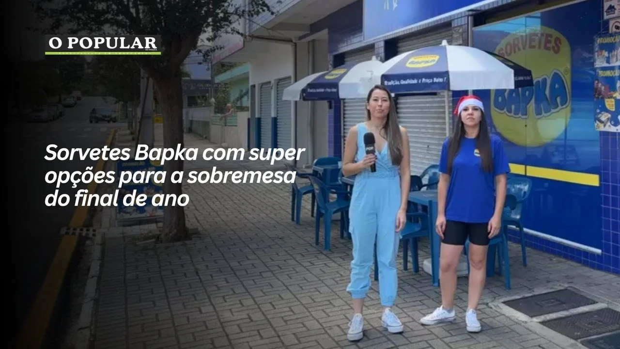 Sorvetes Bapka com super opções para a sobremesa do final de ano