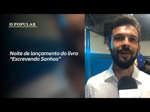 Noite de lançamento do livro “Escrevendo Sonhos”