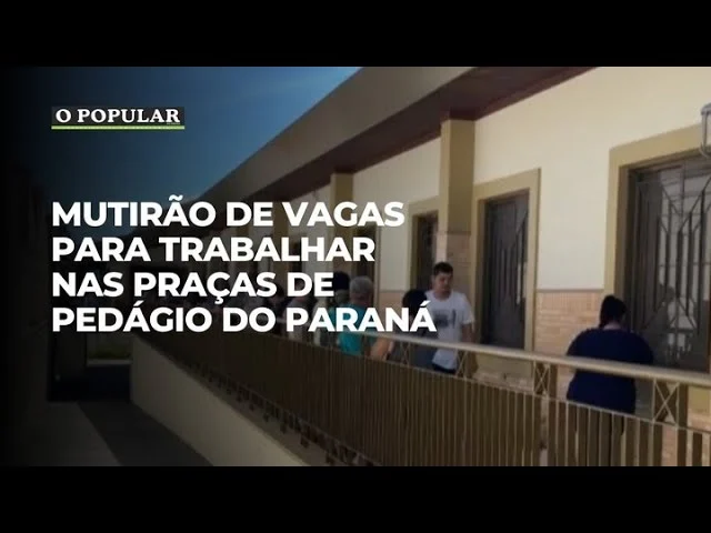 Mutirão de vagas para trabalhar nas praças de pedágio do Paraná
