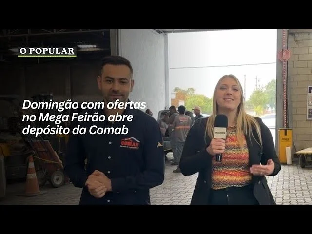 Domingão com ofertas no Mega Feirão Abre Depósito da Comab