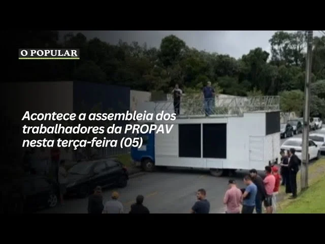 Acontece a assembleia dos trabalhadores da PROPAV nesta terça-feira (05)