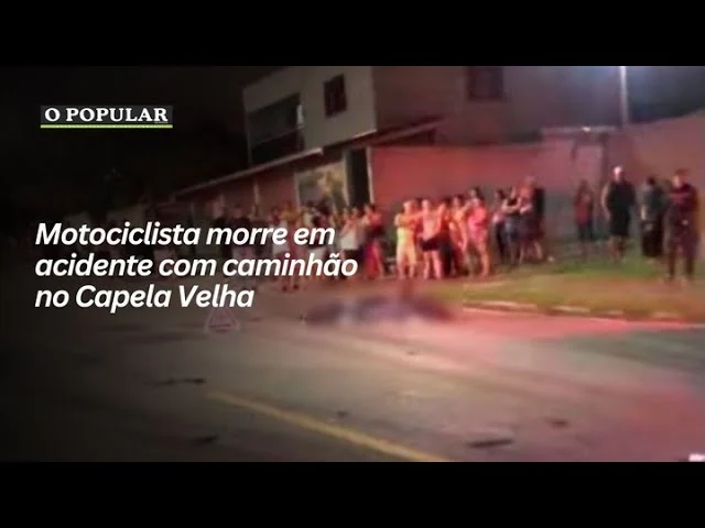Motociclista morre em acidente com caminhão no Capela Velha