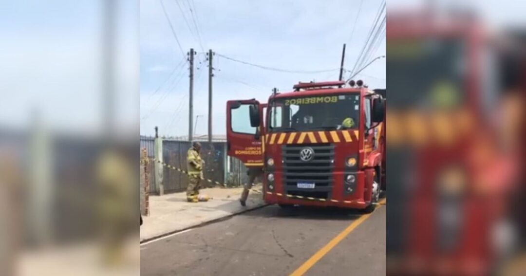 Incêndio atinge residência no bairro Passaúna