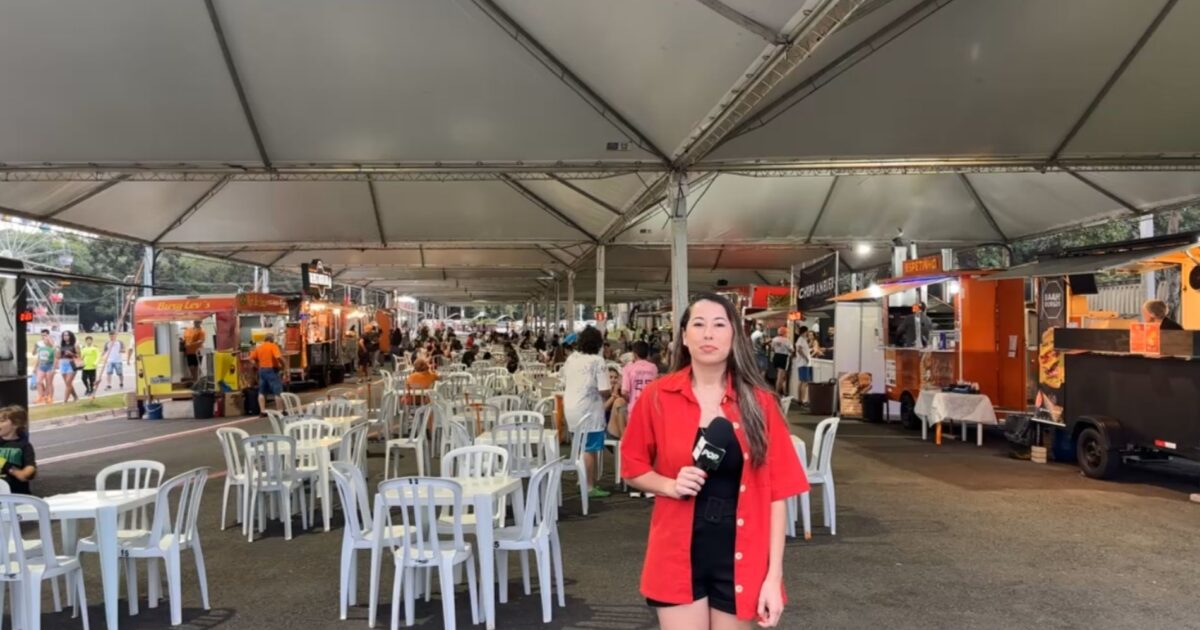 Praça de alimentação continua no Parque Cachoeira até domingo (7)