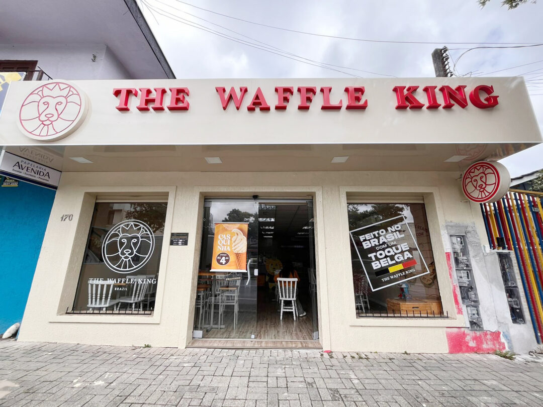 The Waffle King, a franquia que trouxe os tradicionais waffles belgas para Araucária