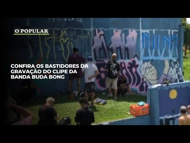 Confira os bastidores da gravação do clipe da banda Buda Bong