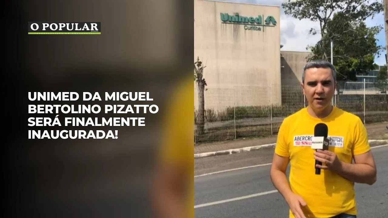 Unimed da Miguel Bertolino Pizatto será finalmente inaugurada!