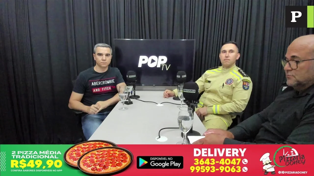 Transmissão ao Vivo - Bora entender um pouco mais sobre a estrutura do Corpo de Bombeiros em Araucár