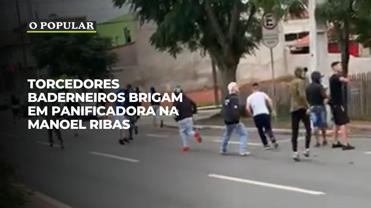Torcedores baderneiros brigam em panificadora na Manoel Ribas