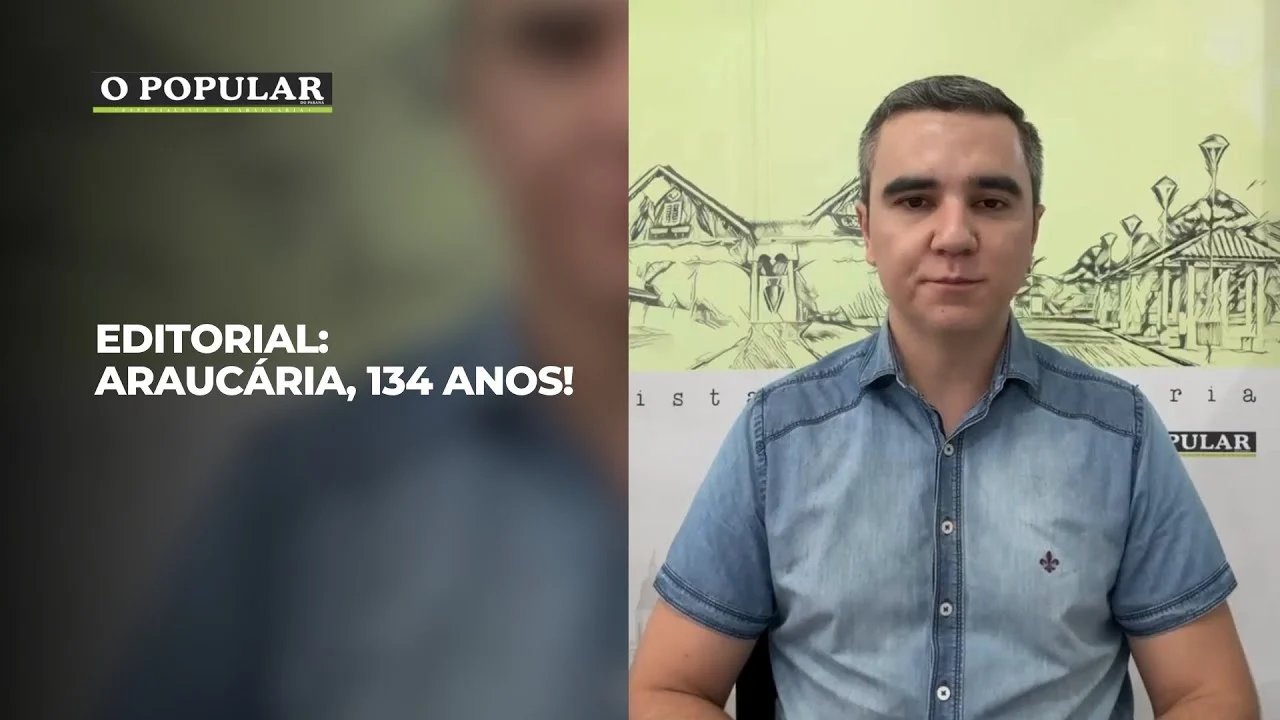 Editorial: Araucária, 134 anos!