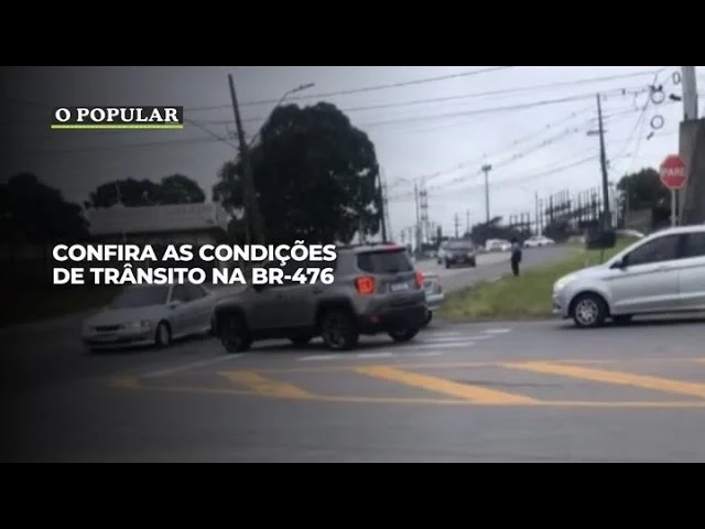 Confira as condições de trânsito na BR-476