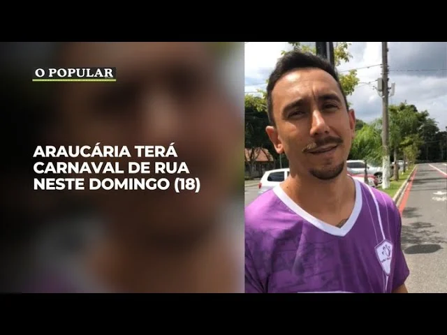 Araucária terá Carnaval de rua neste domingo (18)