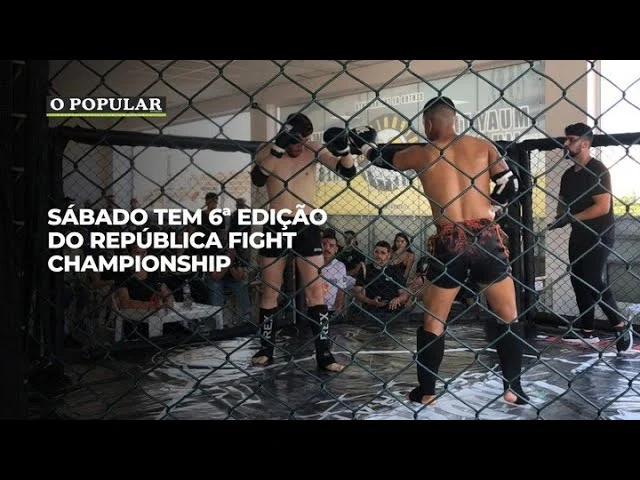 Sábado tem 6ª Edição do República Fight Championship