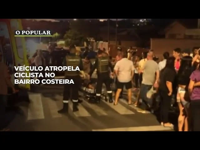 Veículo atropela ciclista no bairro Costeira