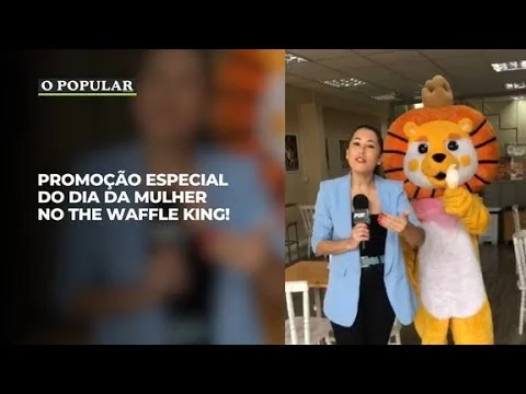 Promoção especial do Dia da Mulher no The Waffle King!