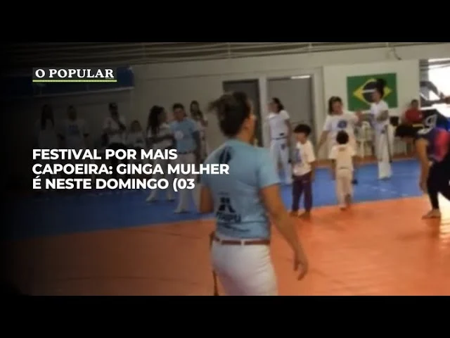 Festival Por Mais Capoeira: Ginga Mulher é neste domingo (03)