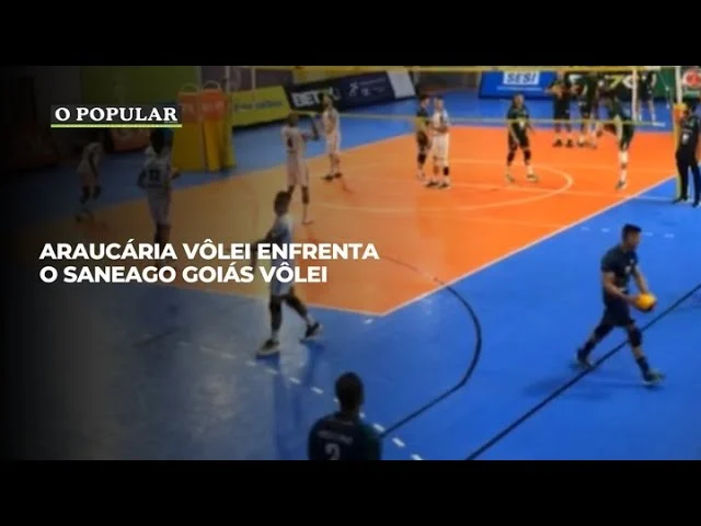 Araucária Vôlei enfrenta o Saneago Goiás Vôlei