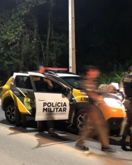 Imagem de destaque - Assaltante é morto em confronto com a Polícia Militar de Araucária no bairro Campina da Barra