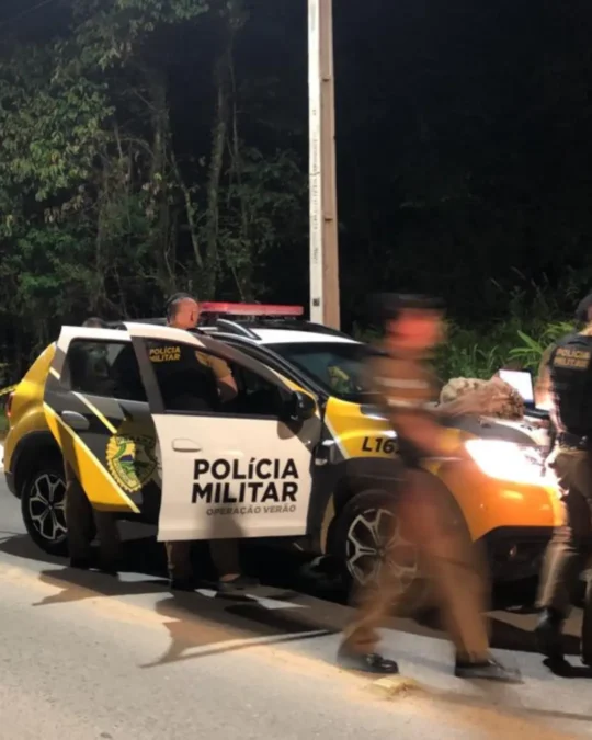 Imagem de destaque - Assaltante é morto em confronto com a Polícia Militar de Araucária no bairro Campina da Barra