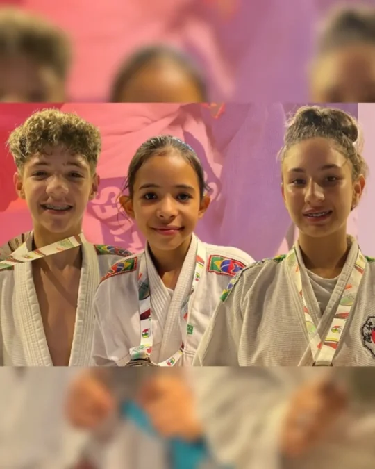 Imagem de destaque - Judocas conquistaram três medalhas no Brasileiro Região V