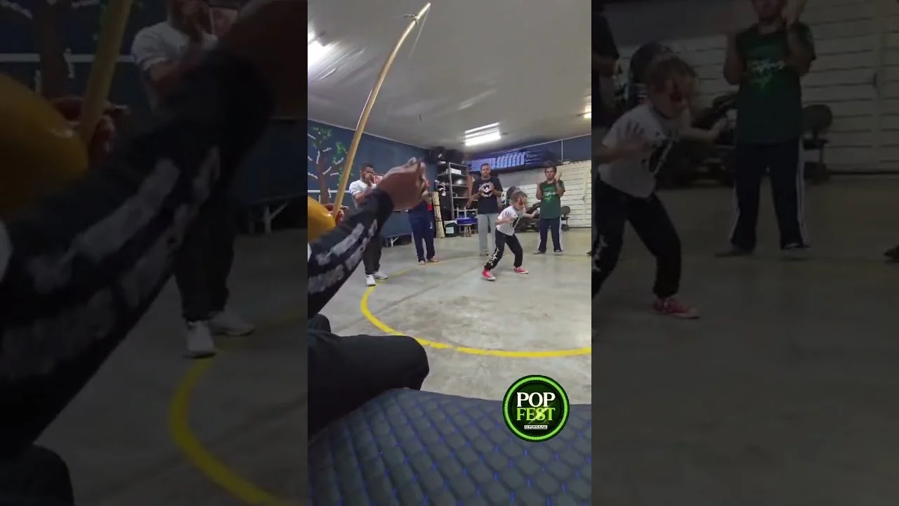 Contra-Mestre Canarinho e a Escola Capoeira Show estão prontos para encantar todos na #PopFest