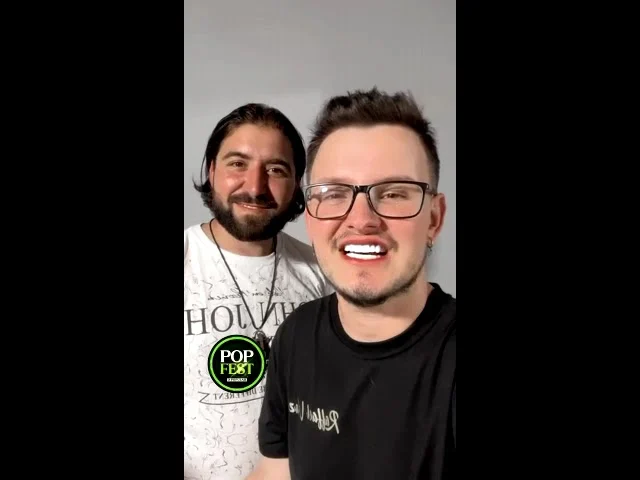 Fechando a noite de sexta-feira em grande estilo na #PopFest, João Nogueira & Rafael