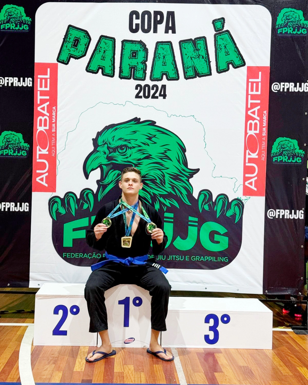 Imagem de destaque - Bombeiro do 6º GB Araucária conquistou pódio na Copa Paraná de Jiu Jitsu