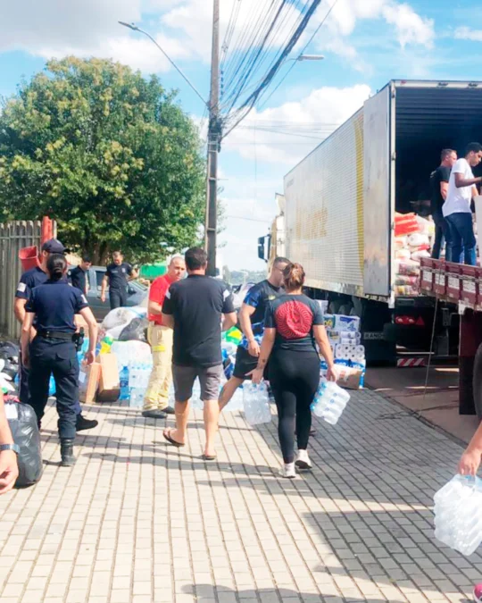 Imagem de destaque - Onda de solidariedade para ajudar o Rio Grande do Sul toma conta de Araucária