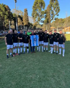 Argentina goleou o Uruguai no jogo de ida das quartas de final