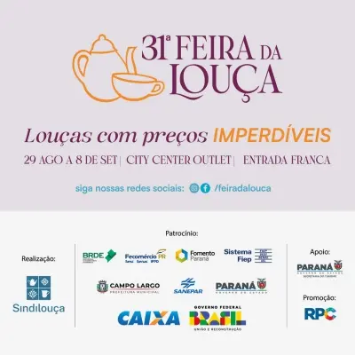 FEIRA DE LOUÇAS