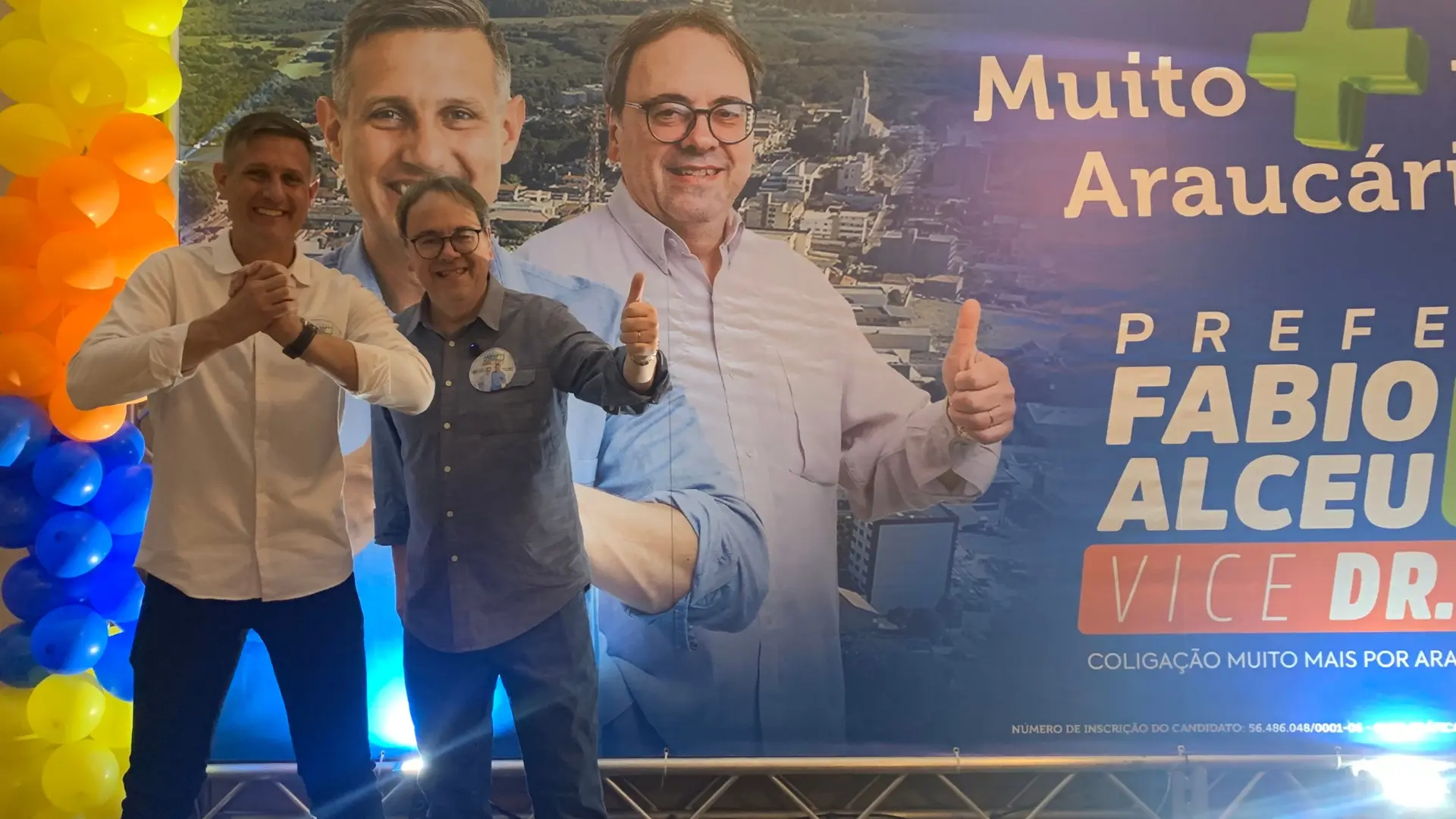 Fabio Alceu e Dr. Cid lançam oficialmente campanha para prefeito e vice!