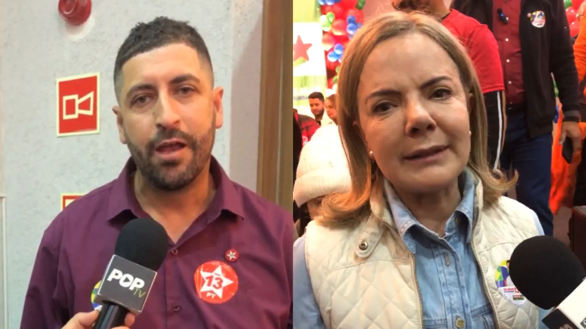 Lançamento da campanha para vereador de Gilmar do Sindmont e Samuca (PT)
